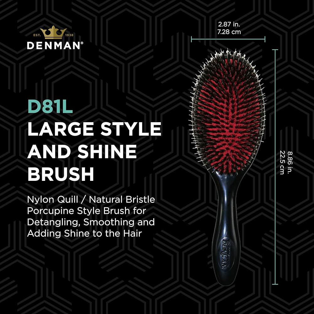 Denman Grooming Brush Medium D81L