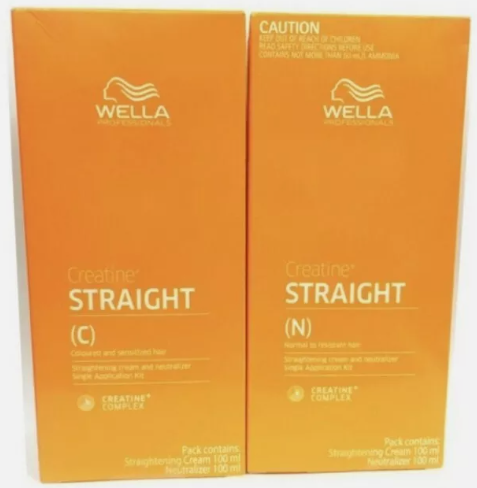 Wella Creatine+ Straight It Kit 100ml