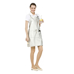 Load image into Gallery viewer, Stylist Apron Black / Silver
