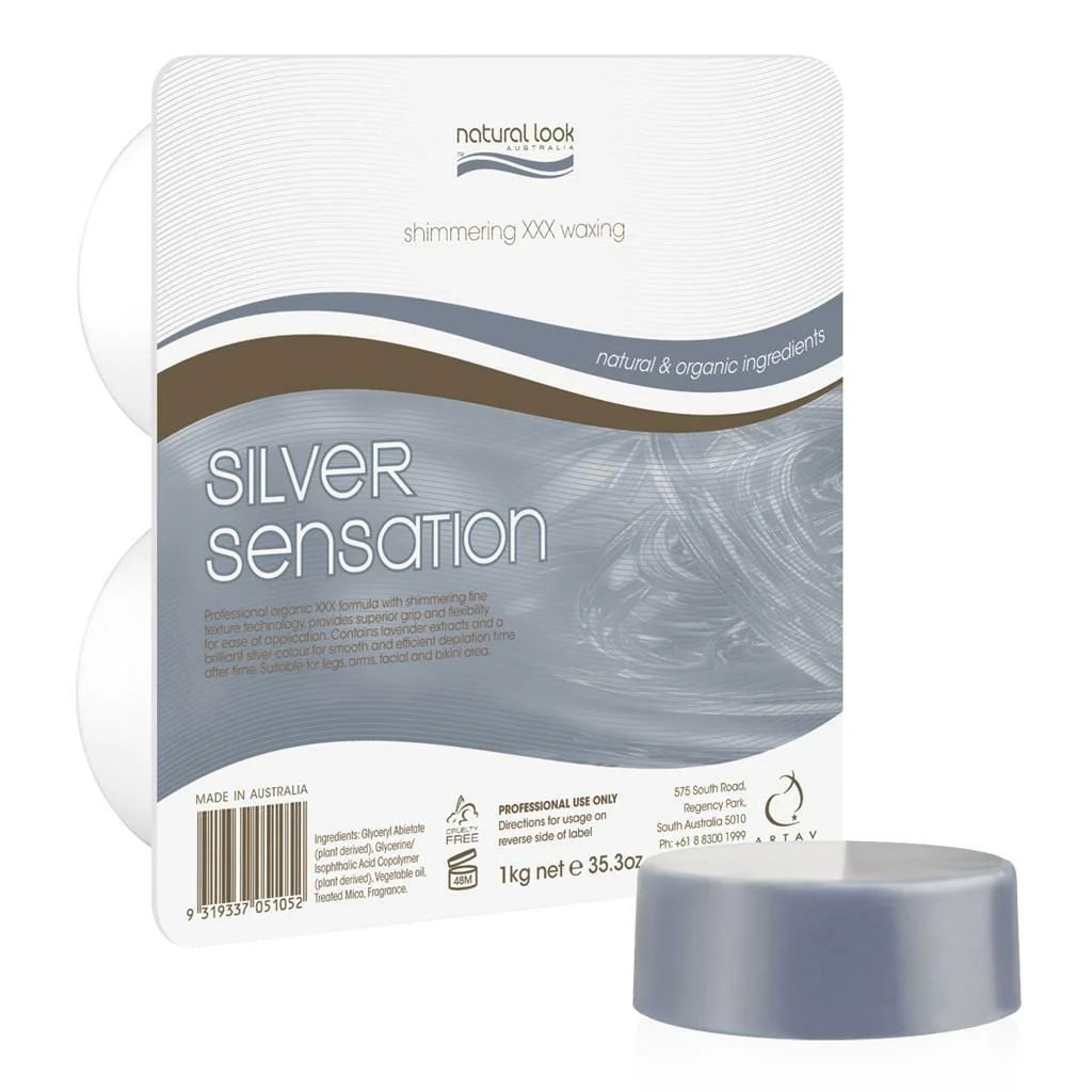 Natural Look - Traditional Hot Wax - Silver Sensation