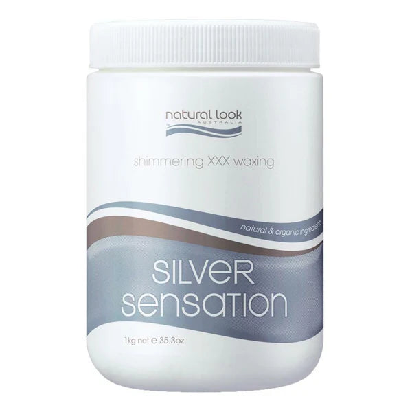 Natural Look - Liquid Strip Wax - Silver Sensation