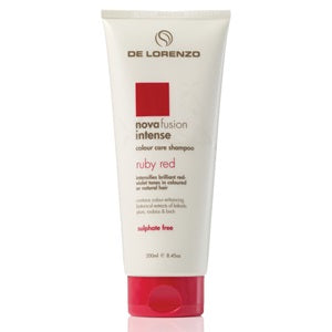 De Lorenzo Novafusion Intense Colour Care Shampoo Ruby Red