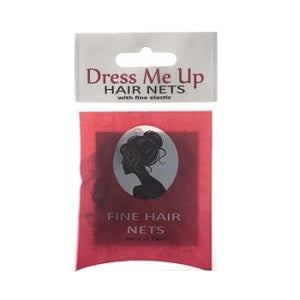 Fine Hair Nets Black